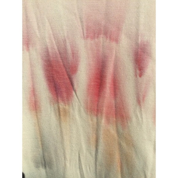 Knox rose womens sweatshirt size XL extra large white pink NEW tie dye tie-dye - Picture 3 of 12